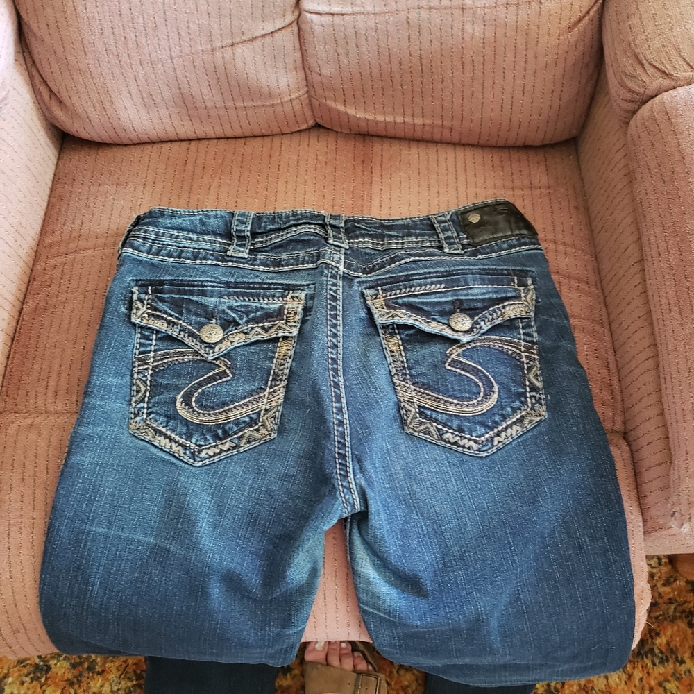 Silver jean